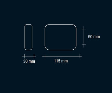Vivida 6w ip54 300k antracite Vivida luce Lampade da esterno